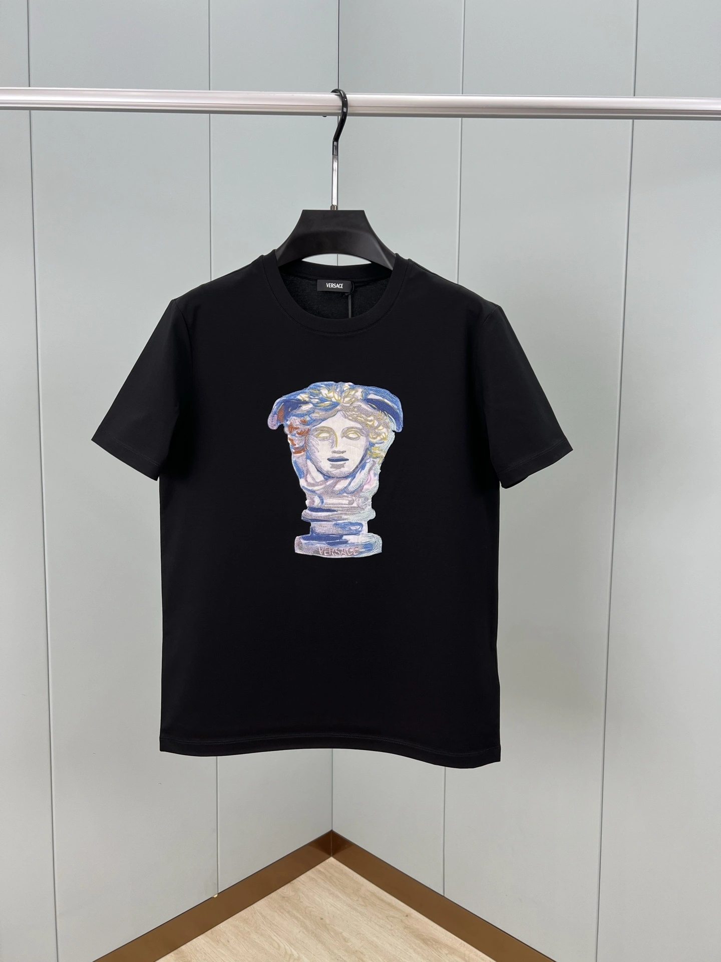 wg.luxury- V5rs135 MEDUSA GALLERY embroidery Cotton 2colour item:E-F054C1707-2
